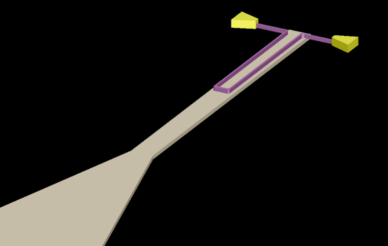 Waveguide integrated fiber-aligned SNSPD